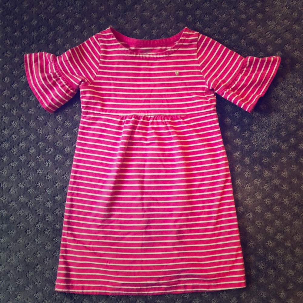 Girl’s pink and white dress!